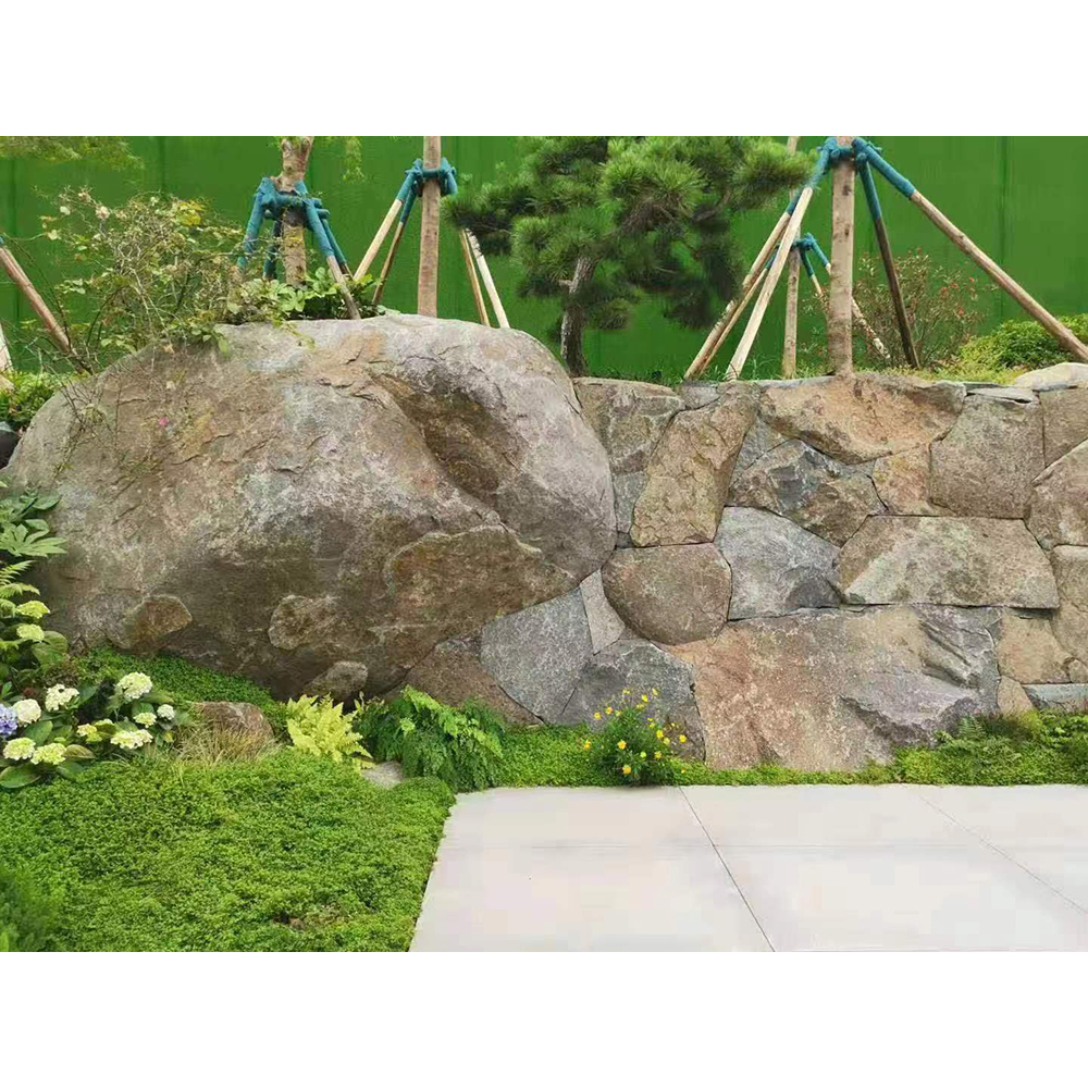 New garden landscape irregular wall stone cladding for hardscape and backyard big flagstone