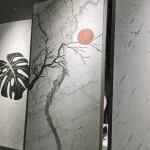 Flexible Stone Cladding Tile Natural Marble Ultra Thin Stone -