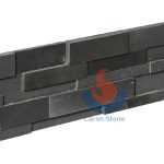 Grey Basalt Honed Ledger Stone Wall Decoration Panel -