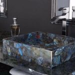 The Blue Labradoriteblue Australe Granite Origin From Madagascar -