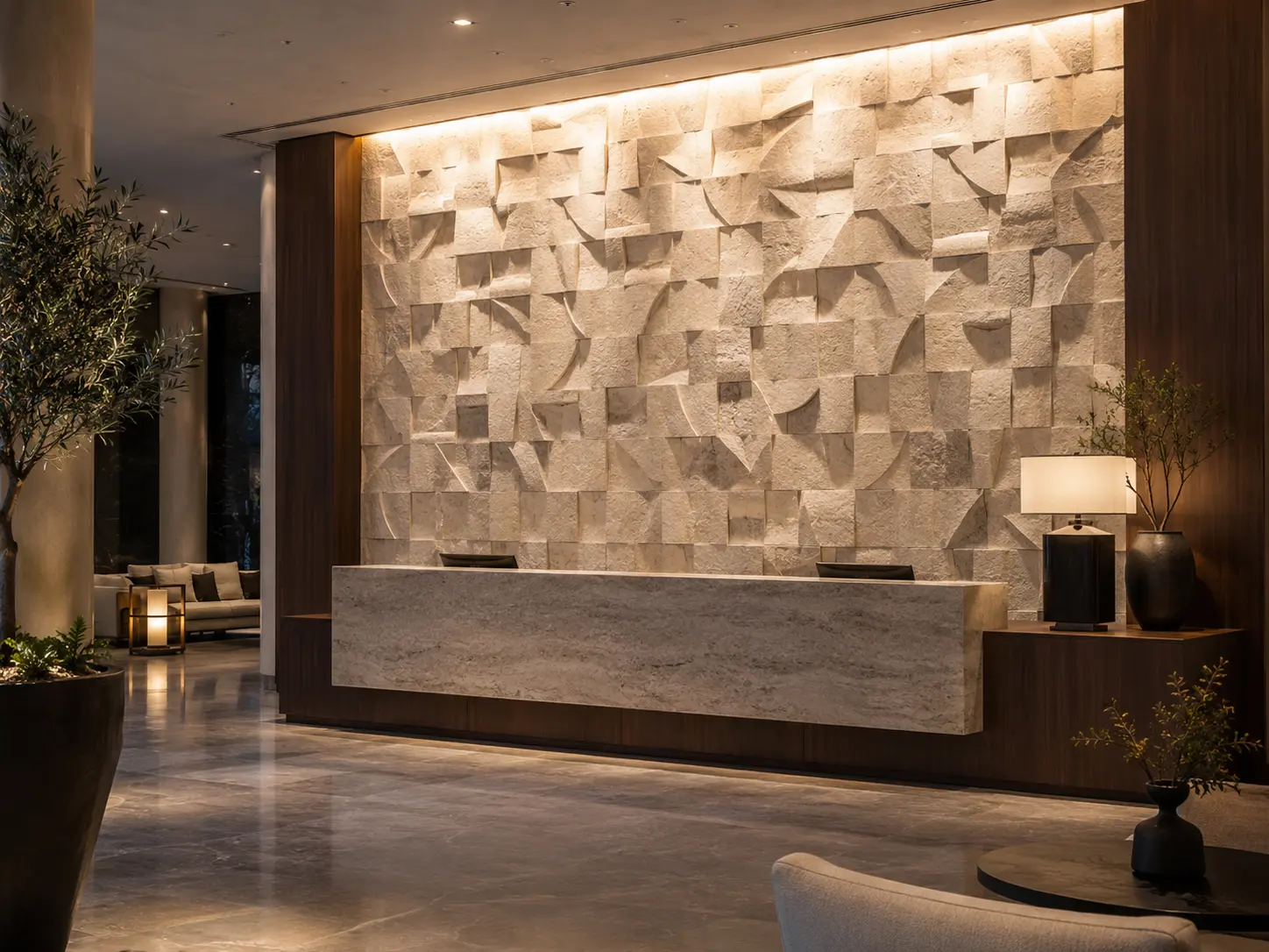 3D Mosaic Tile Accent Wall 3D Mosaic Tile Accent Wall