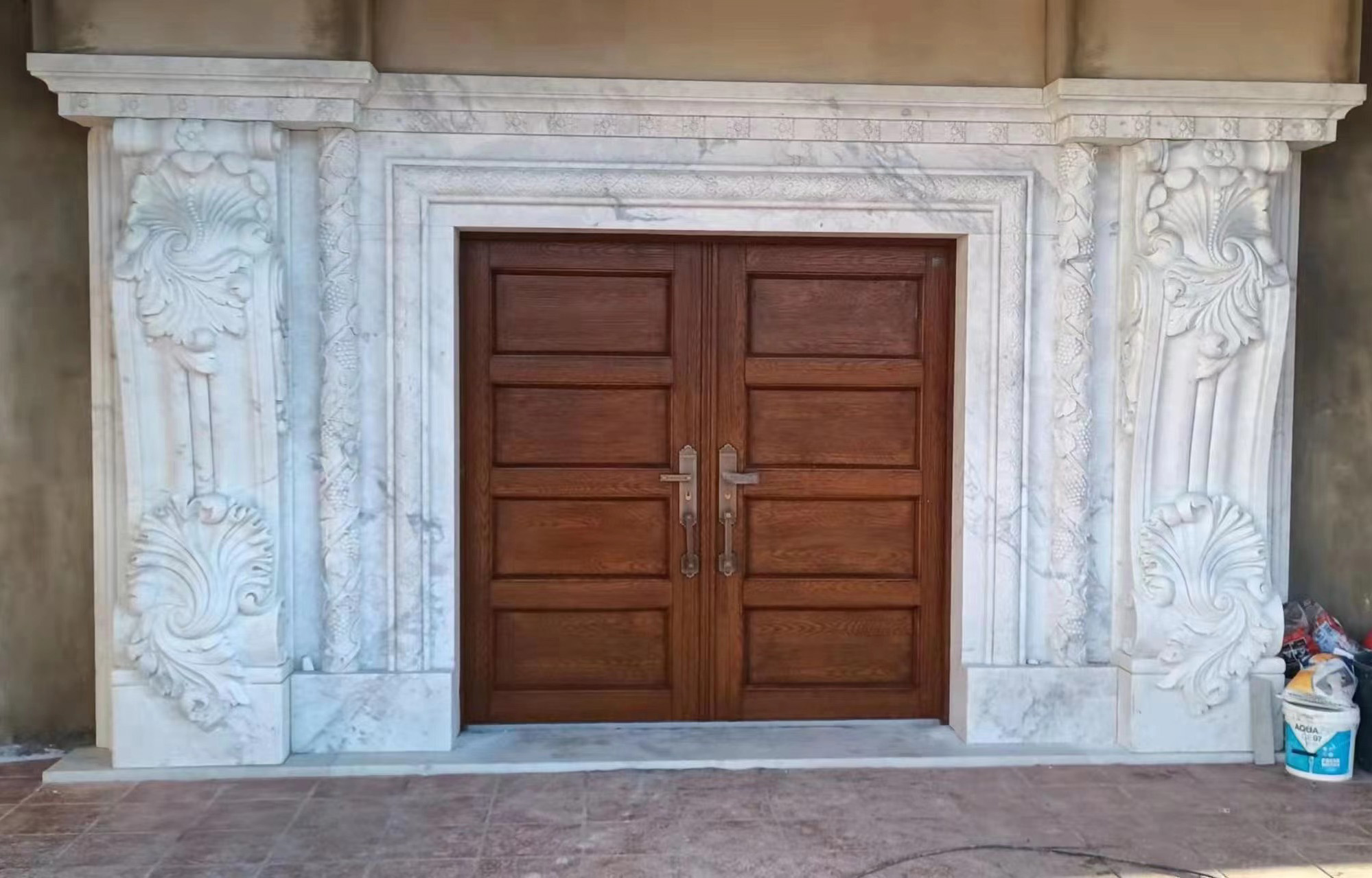 White Marble Stone Door Frame