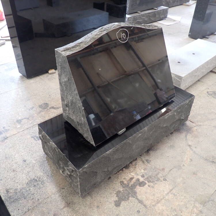 Black Granite Gravemarker