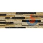 Sandstone And Marble Splitted And Polished Stacked Ledgerstone Panel -