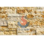 Sunny Beige Marble Splitted AOC Legder Stone Wall Panel -