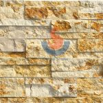 Sunny Beige Marble Splitted AOC Legder Stone Wall Panel -