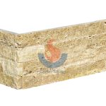 Travertine Rock Face Ledger Stone Corner -