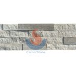 White Oak Marble Ledger Stone Wall -