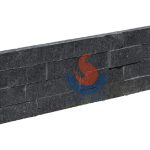 Black Granite Splitface Interlocking Stones -