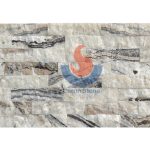 Onxy Travertine Splitface Interlocking Ledger Stone Panel -