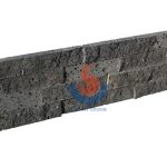 Lava Stone Saw Cutting And Splitface Ledger Panel -