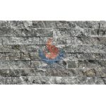 Buffet Grey Marble Ledger Stone Wall Panel -