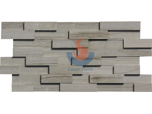 Dark Grey Oak marble Honed Ledgestone wall tile
