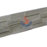Dark Grey Oak Marble Honed Ledgestone Wall Tile -