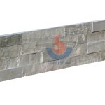 Dark Grey Oak Marble Splitted And Polished Ledger Wall Stone -