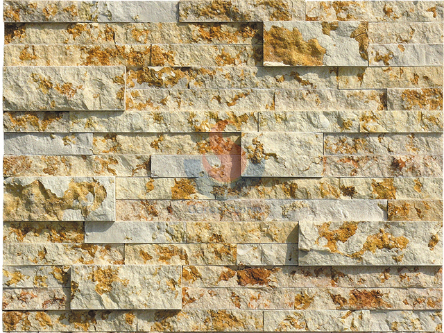 Sunny Beige Marble Splitted Culture Stone/ Ledgestone