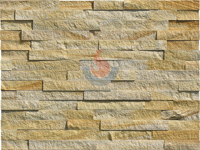 Sandstone natural rock ridge ledger stone