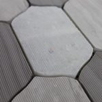 White Oak Silver Cream Leaf Shape Floor Wall Mosaic,White Oak, White Wood Vein, Athen Grey Marble, Grey Wood Vein Marble -