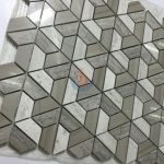 Wooden Gray 3d Polished Marble Mosaic,Nature Marble Wooden Vein Grey Seamless Mosaic Tile For Bathroom,White Oak Silver Cream Floor Wall Mosaic,White Oak, White Wood Vein, Athen Grey Marble, Grey Wood -