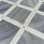 Bardiglio Grey Carrara White Basket Way Mosaic Tile , Bianco Carrara White Mosaic, Italy Grey Brick Mosaic -