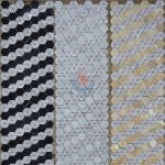 Carrara White Marble Polished Hexagon Mixed Triangle Mosaic Tile,Bianco Carrara Mosaic, Italian White Marble Mosaic, Italian White, Carrara White -