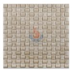 Crema Marfil Marble Polished 3d Small Mosaic Tile, Spanish Crema Marfil Mosaic , Beige Marble Mosaic -
