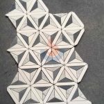 Carrara White And Grey Marble Triangle Pattern Mosaic Tile, Bianco Carrara White Mosaic, Italy Grey Brick Mosaic,Bardiglio Grey,Grey Marble Mosaic -