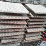 Beige Travertine Subway Mosaic Tile , Travertine Machine Cut Mosaic Tile -