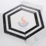 Carrara White Marble Hexagon Mosaic Tile Polished -