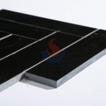 China Black Marble Herringbone Marble Mosaic -