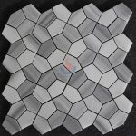 High Quality Marmara Equator White Marble Pentagon Stone Mosaic Tilestone Mosaic -