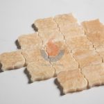 Yellow OnyxArabesque Mosaic Tiles -