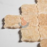 Yellow OnyxArabesque Mosaic Tiles -