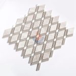 Wood Marble Gray Serpeggiante Marble Mosaic Tile -