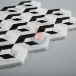 Italian Carrara White Marble New Design Mosaic Tile -