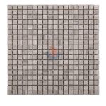 Square Wood Light Grain Marble Mosaic -