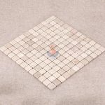 Blasted Natural Marble Stone Honed And Tumbled Cobblestone Mosaic Tiles -