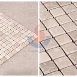 Blasted Natural Marble Stone Honed And Tumbled Cobblestone Mosaic Tiles -