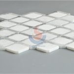 New Design Carrara White Marble Mosaic Tiles -