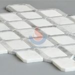 New Design Carrara White Marble Mosaic Tiles -