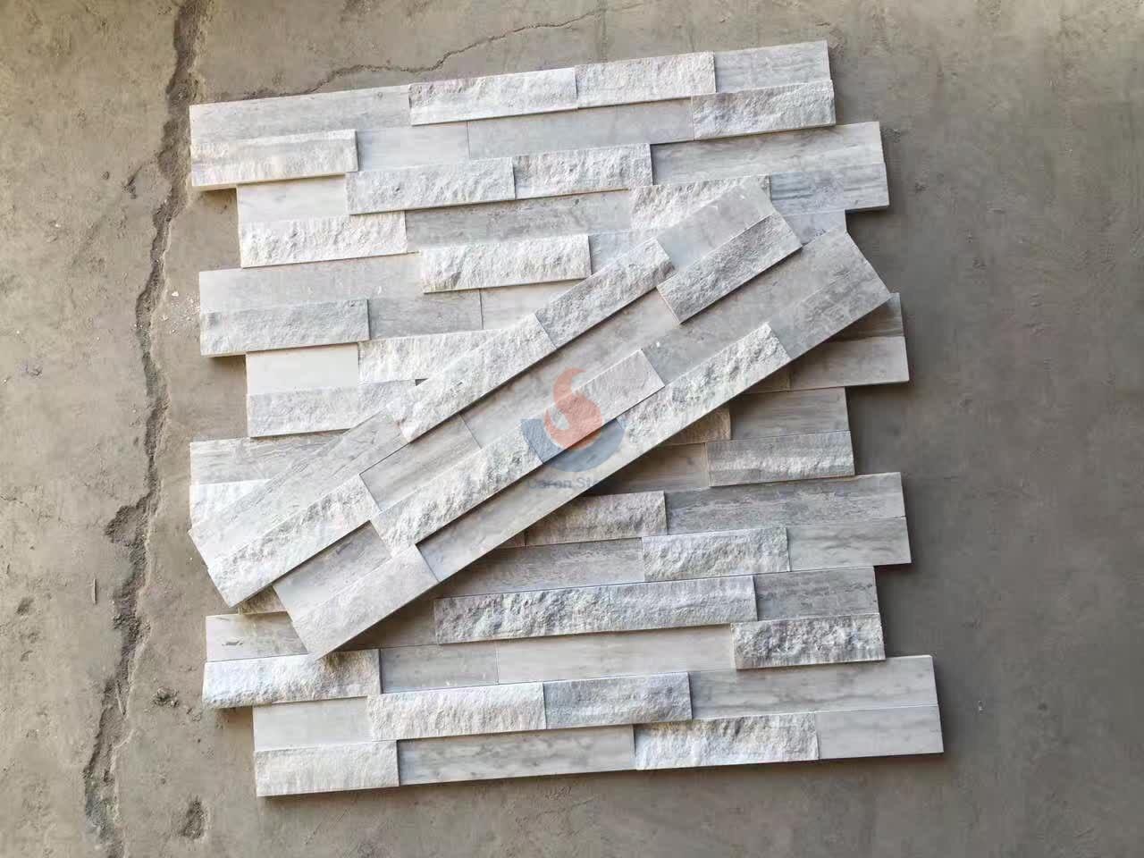 Blue Wood Vein,Chinese Grey Blue Marble Splitted Culture Stone,Ledge Stone ,Wall Cladding Panel,Stacked Stone Veneer(Corner Stone,Brick Stacked Stone),Exposed Wall Stone