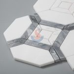 New Design White Thassos Mosaic Tiles -