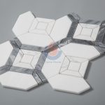 New Design White Thassos Mosaic Tiles -