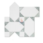 Grade A Thassos White And Ming Green Bathroom Kitchen Wall Tile Design Patterns -