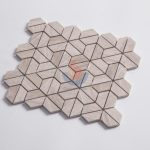Wooden Gray Grain 3d Polished Marble Mosaic -
