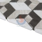 Natural Marble Stone Polished Mosaic Tiles -