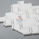 Dolomite White Gray Marble New Designs Mosaic Tiles -
