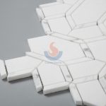 Dolomite White Gray Marble New Designs Mosaic Tiles -