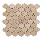 Egypt Gold Beige Giallo Atlantide Marble Arabesque Backsplash Bathroom Wall Tile -
