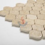 Egypt Gold Beige Giallo Atlantide Marble Arabesque Backsplash Bathroom Wall Tile -